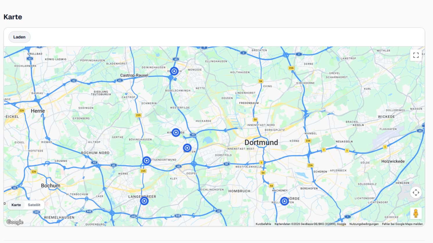 Illustration zu Marktdatenbank: Was die Karte zusätzlich zeigt